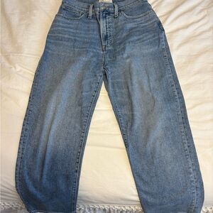 Madewell Women’s The Perfect Vintage Straight Crop Jean 28